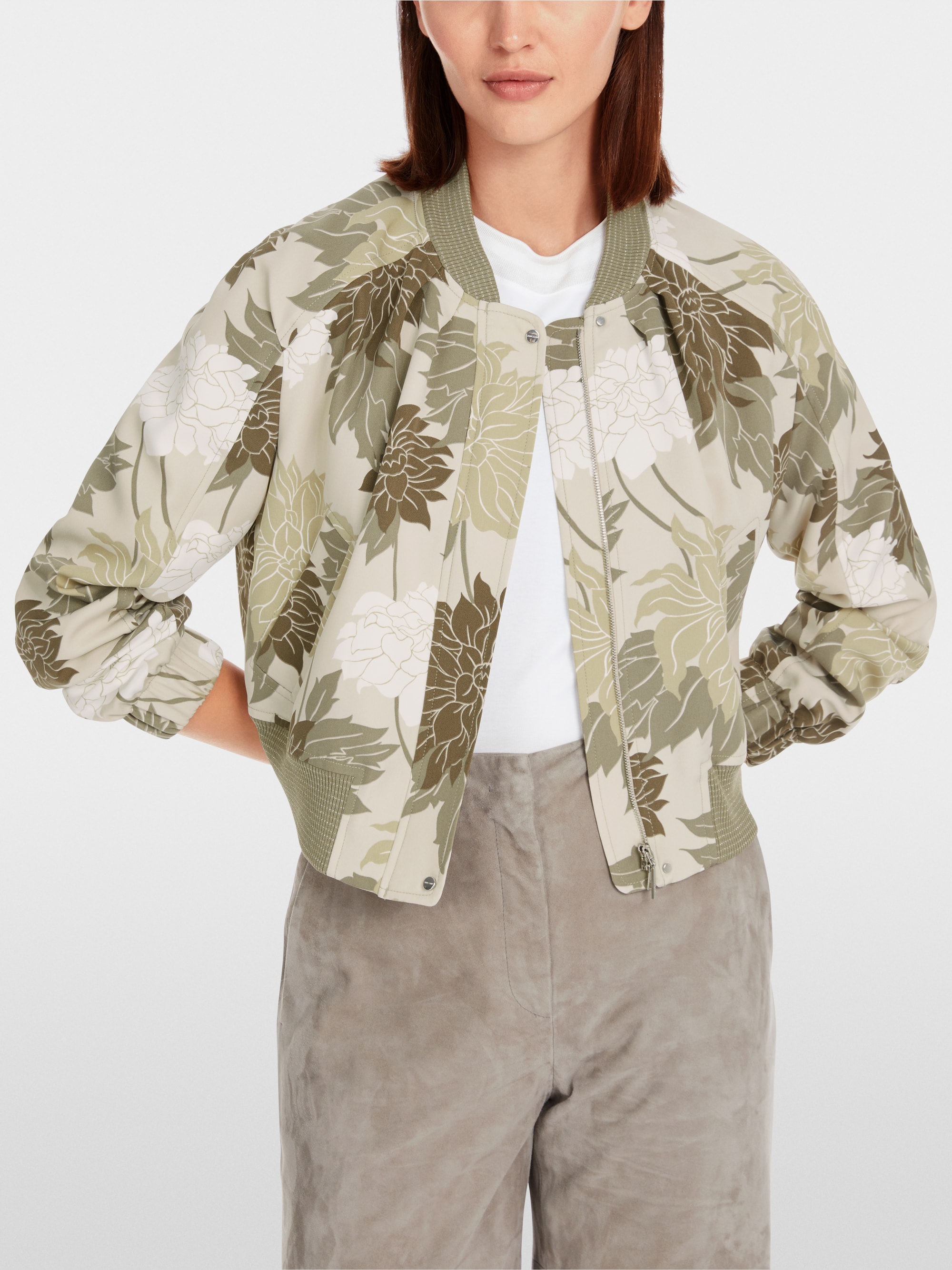 Marc-Cain Jacket with floral pattern