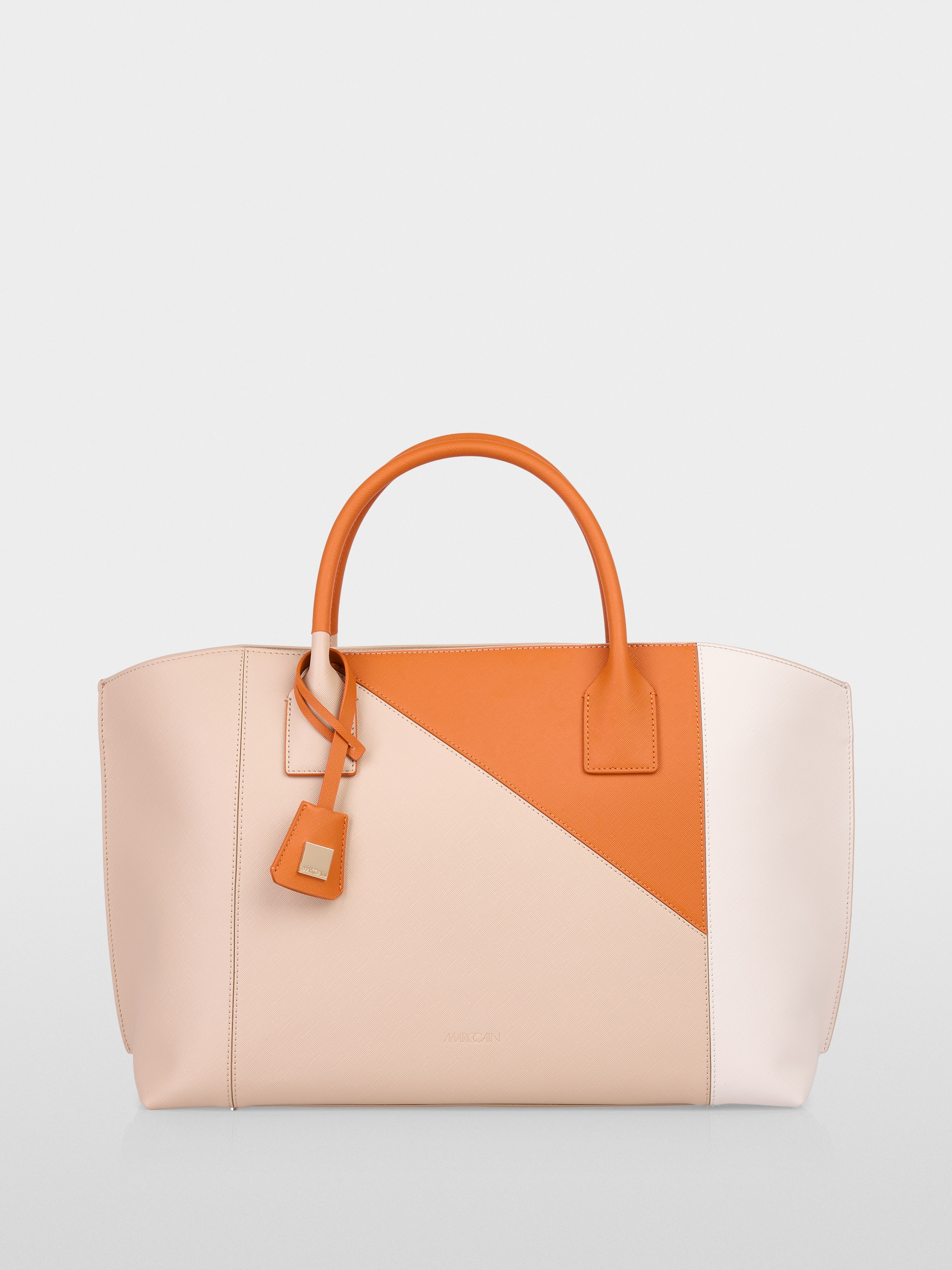 Marc-Cain Rethink Together satchel bag with patch