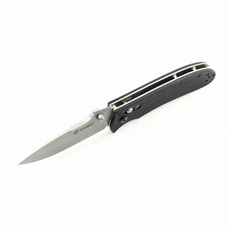 Navaja plegable de bolsillo Ganzo F704 KNIFE acero – negro