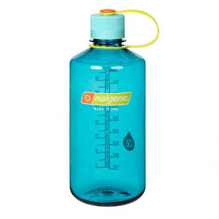 Nalgene Boca Estrecha azul cerúleo 1 Litro – Botella cantimplora