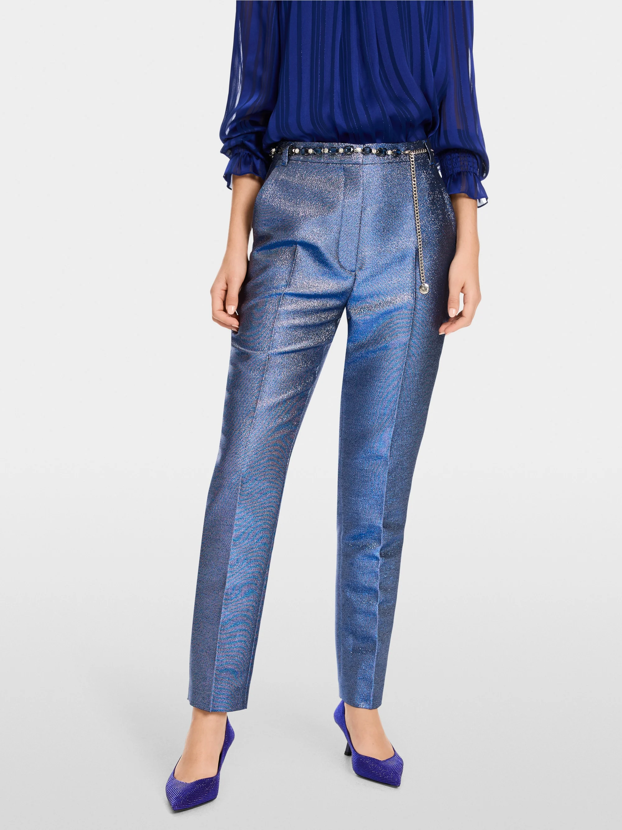 Marc-Cain FRANCA shimmering trousers