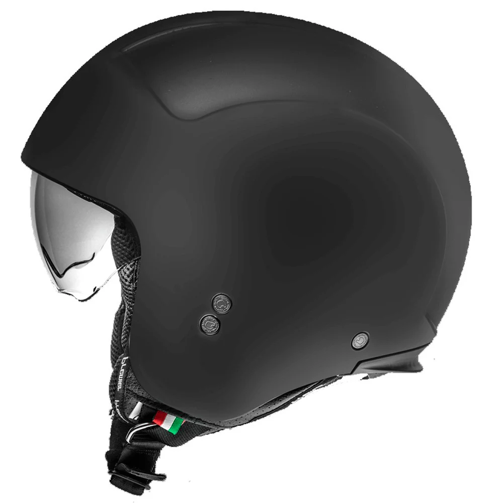 CASCO JET PREMIER ROCKER U9BM NEGRO MATE