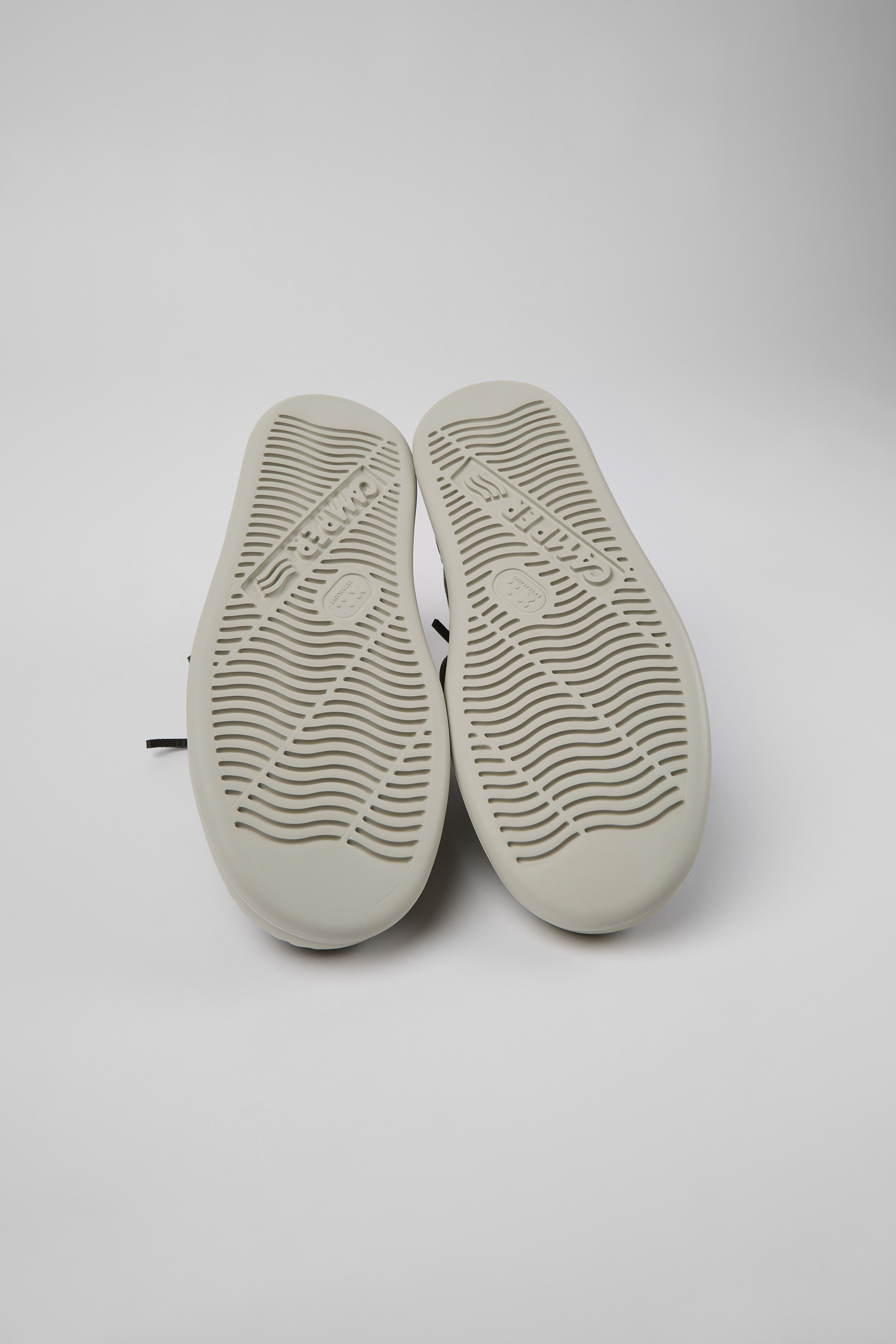 Runner - Green textile sneakers for men