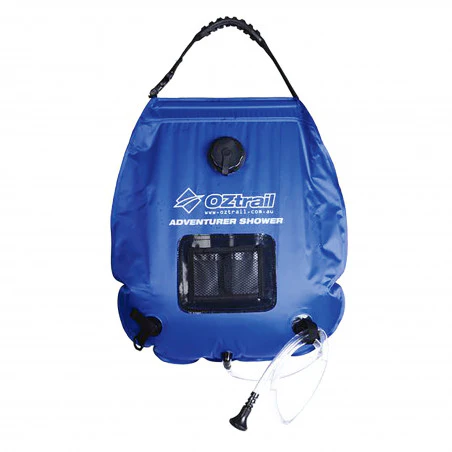 Ducha portátil OZtrail ADVENTURER SOLAR SHOWER 20L - azul