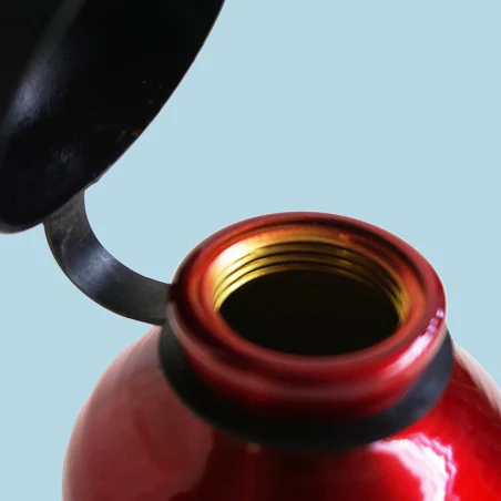 Hosa Aluminio Bike 500 ml roja - Botella cantimplora de ciclismo