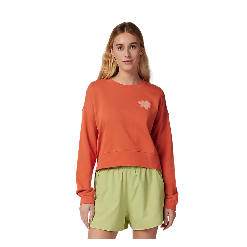Womens Byrd Pullover Crew Sweatshirt