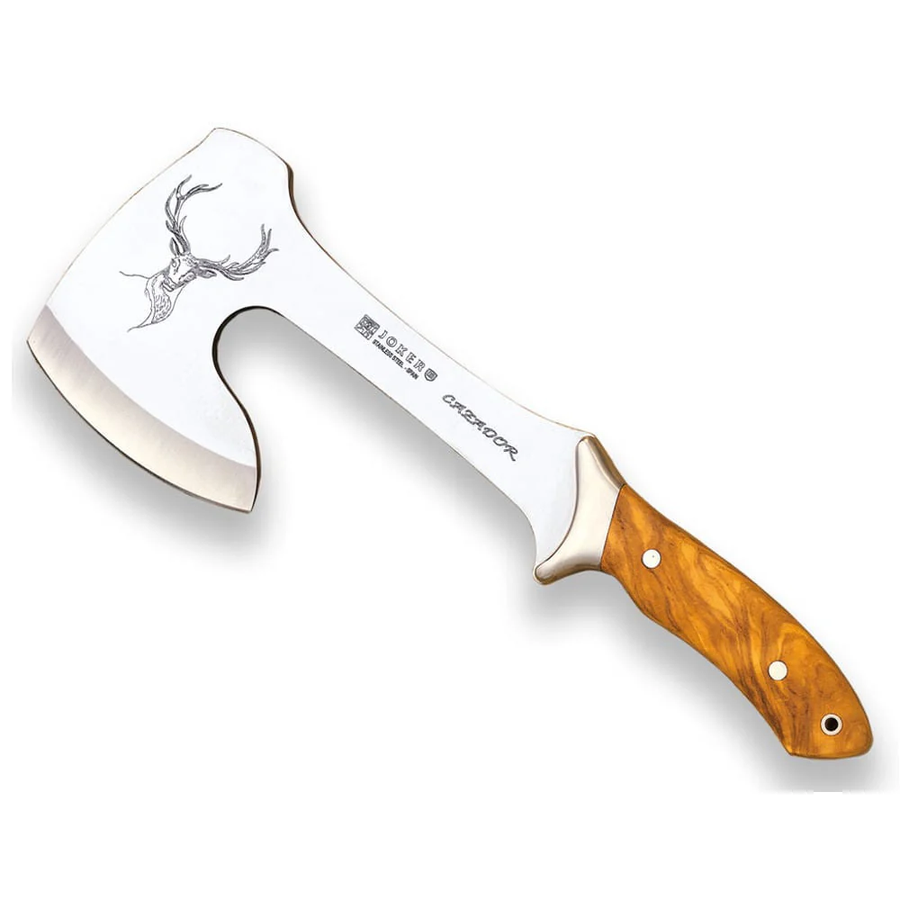 Joker Hacha Montera Cazador Olivo - Hacha bushcraft