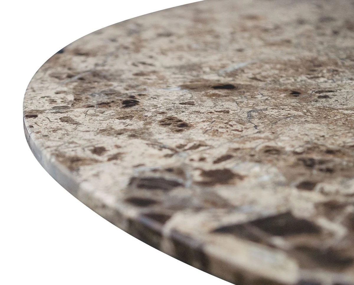 Casa Padrino mesa auxiliar de lujo dorado 50 x H. 60 cm - Mobiliario de Sala de Estar