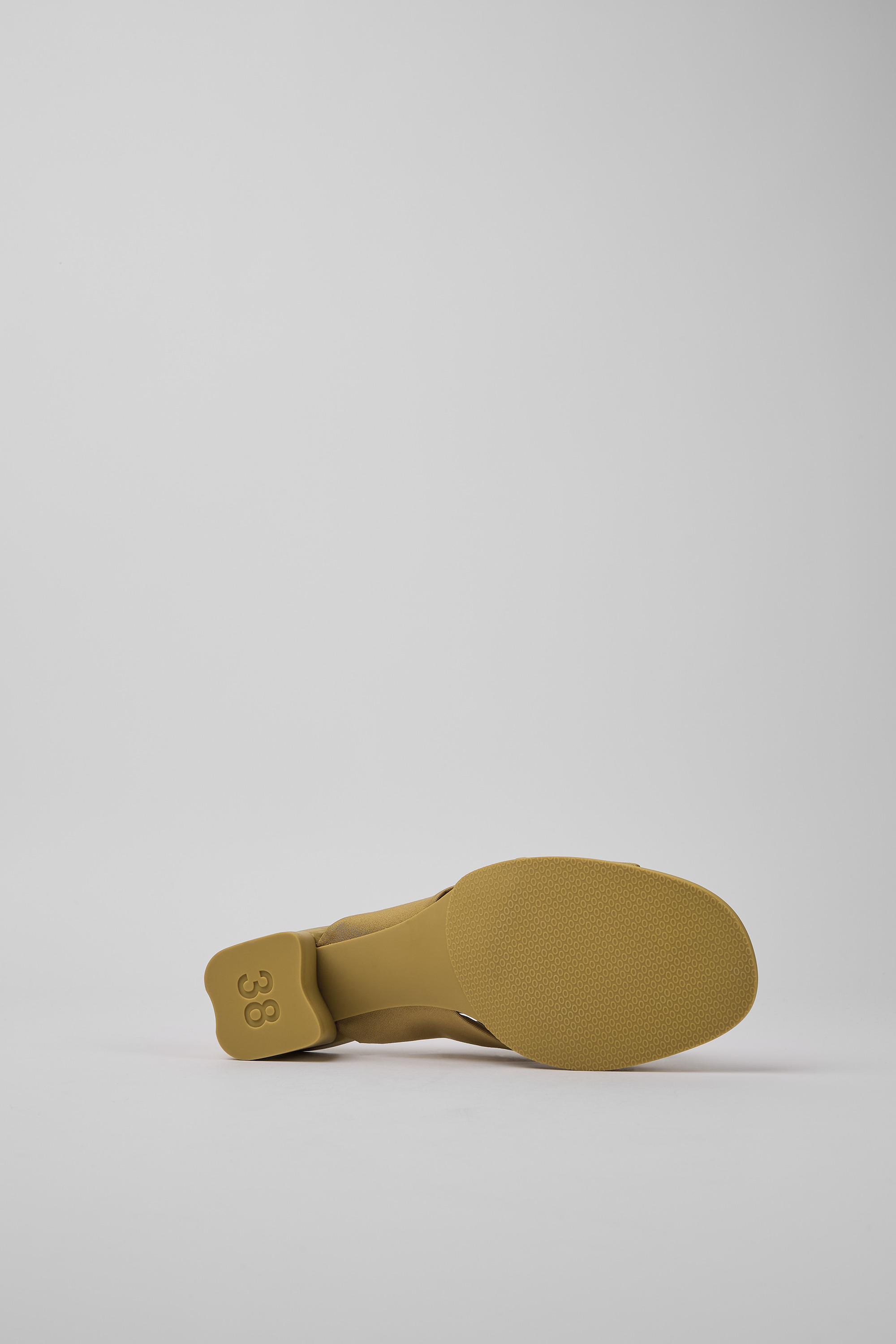 Katie - Brown recycled PET sandals for women