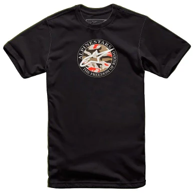 CAMISETA ALPINESTARS DOT CAMO NEGRO