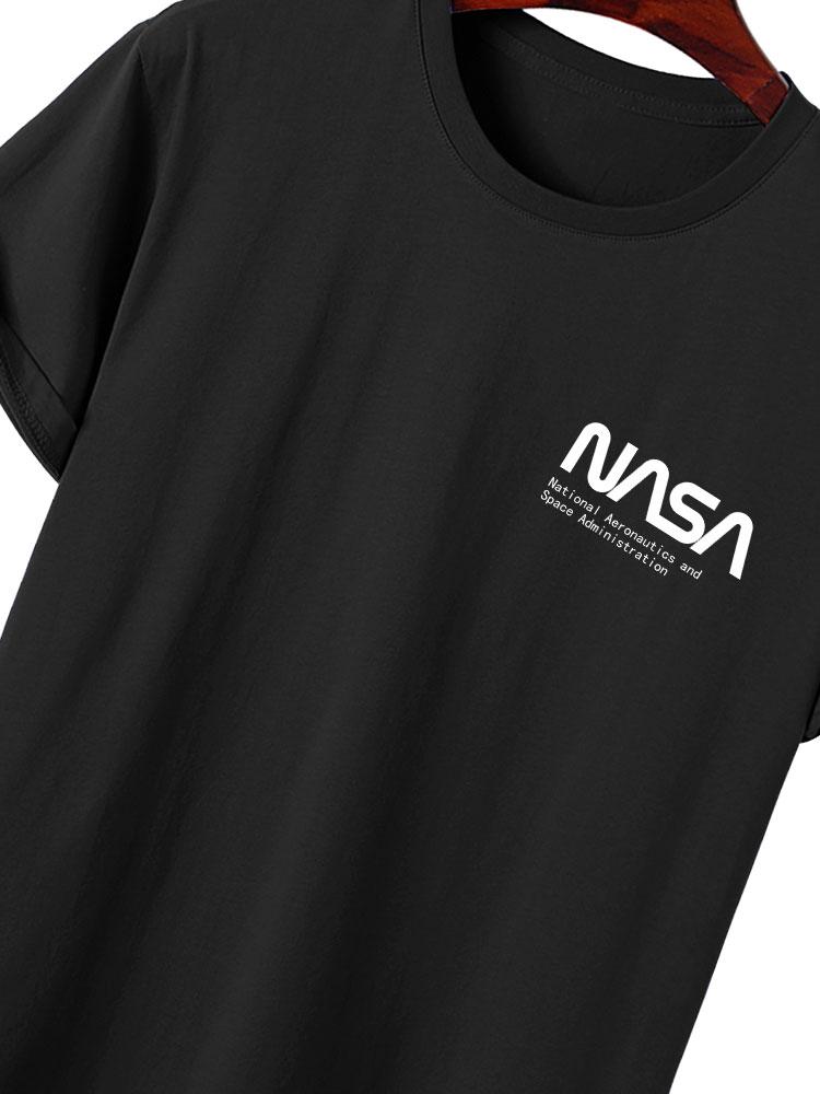 NASA Print T-Shirt & Shorts