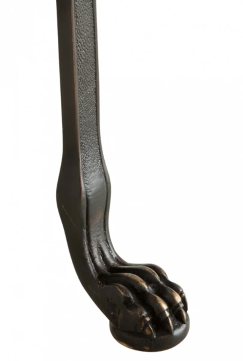 Casa Padrino luxury art deco designer side table gunmetal 42 x H. 55 cm - Luxury Table