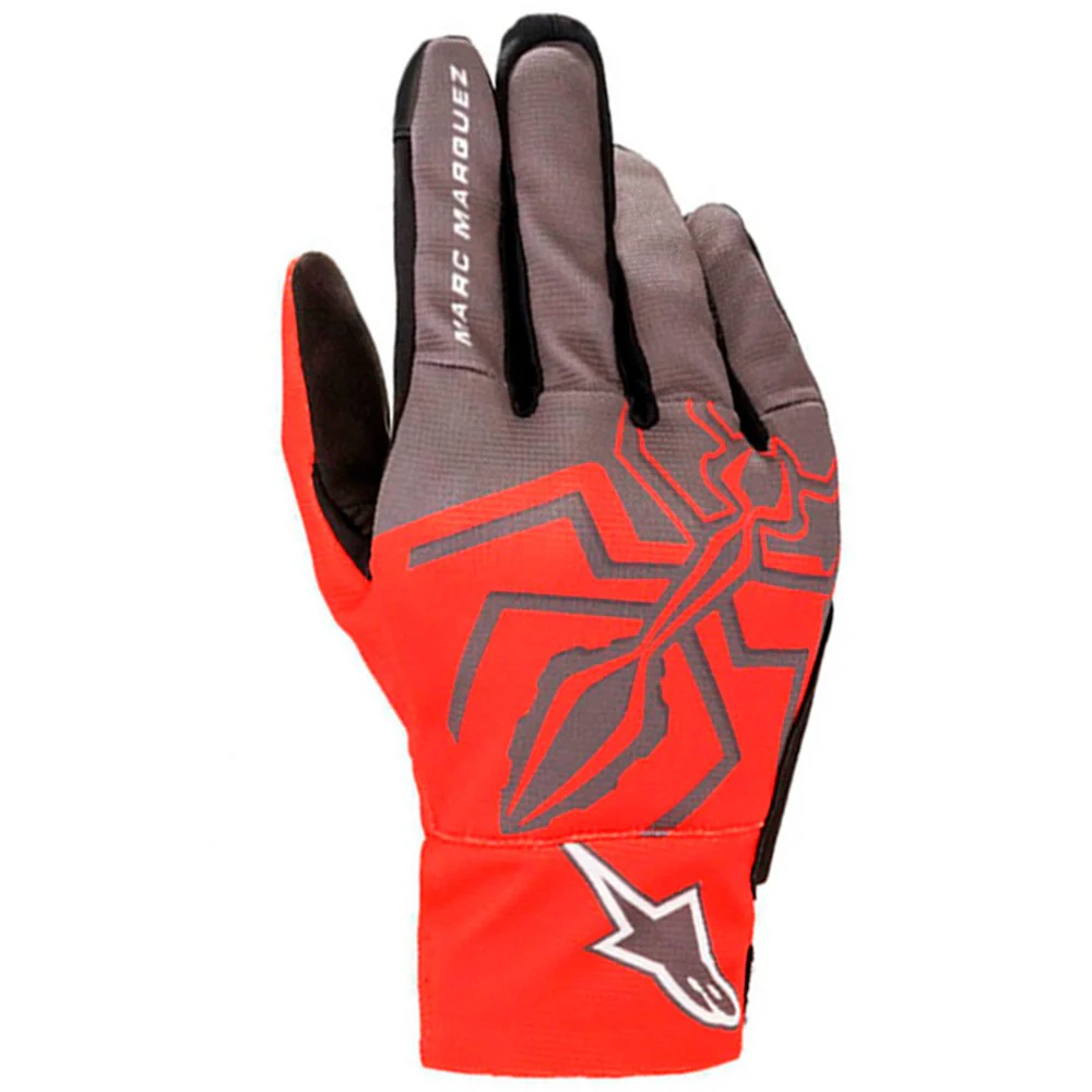 GUANTES ALPINESTARS ARAGON MM93 GRIS / ROJO