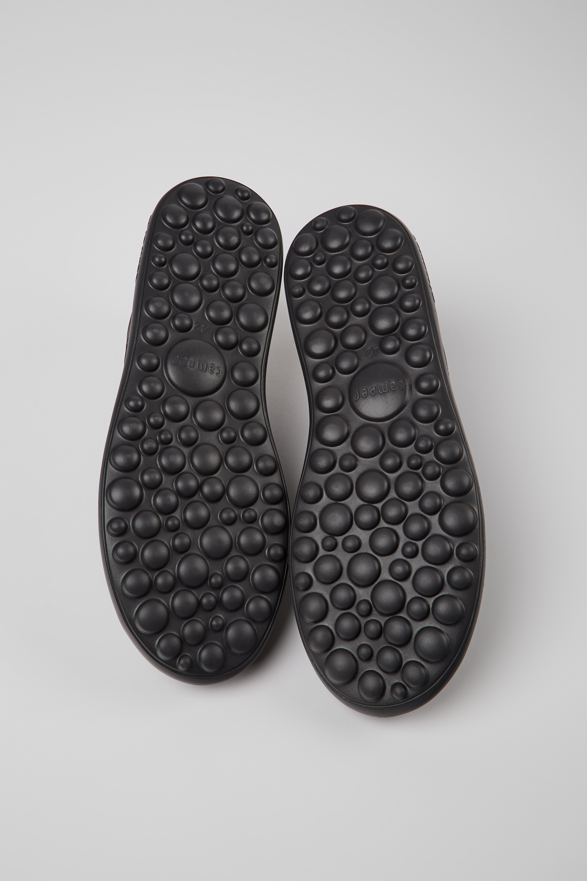 Pelotas XLite - Dark brown leather sneakers for men