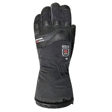GUANTE RACER CONNECTIC2 CALEFACTADO + BATERIAS NEGRO