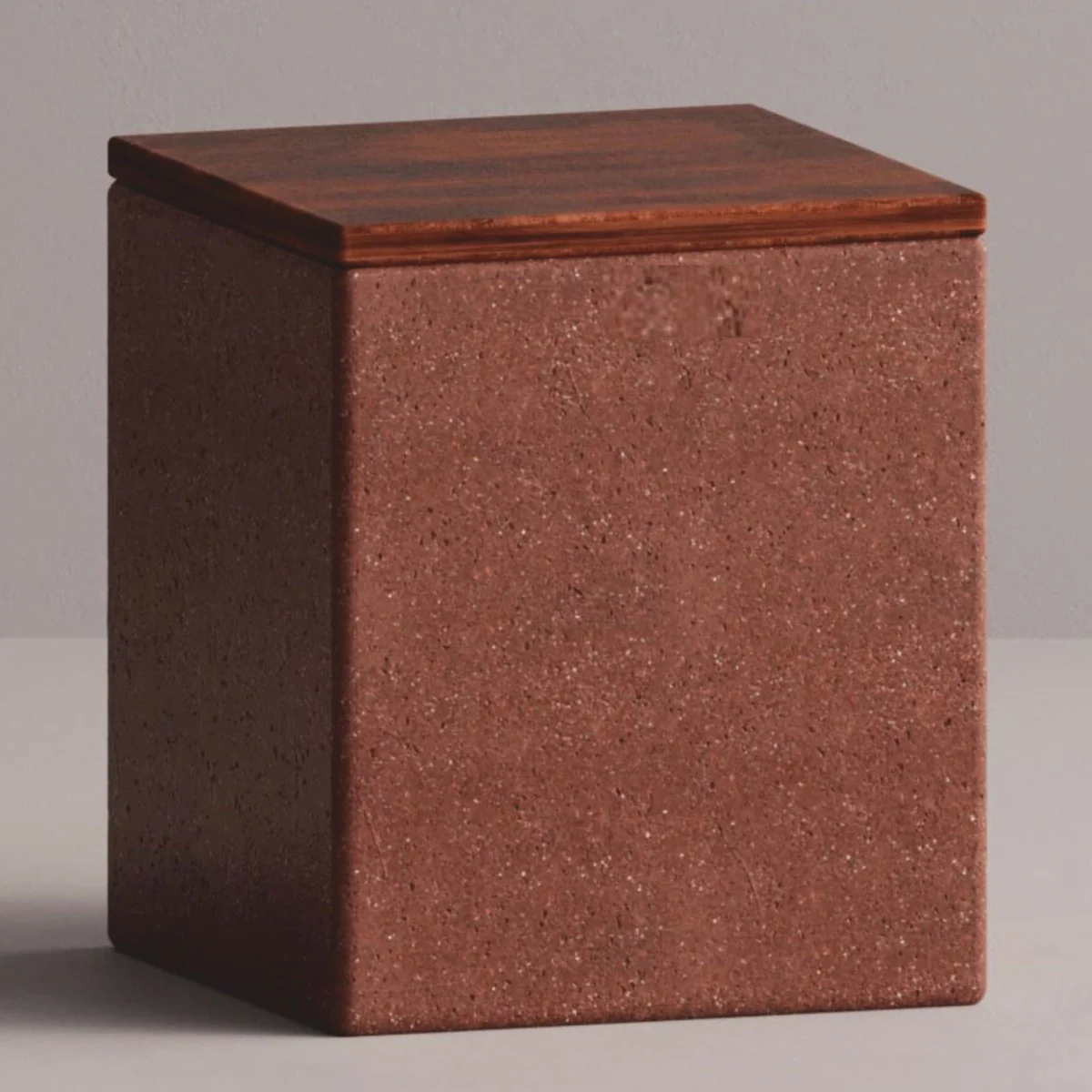 Casa Padrino taburete de lujo marr¨®n / marr¨®n oscuro 40 x 40 x A. 47 cm - Muebles de hormig¨®n