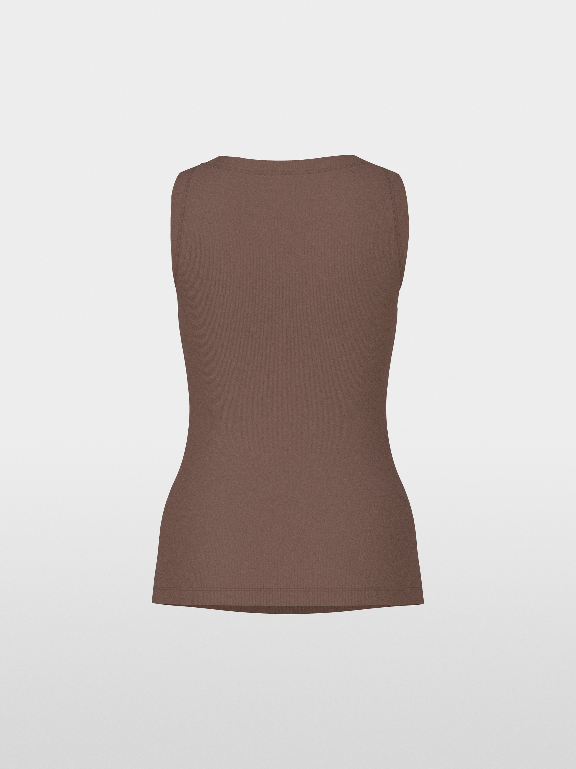 Marc-Cain Sleeveless top in cotton rib