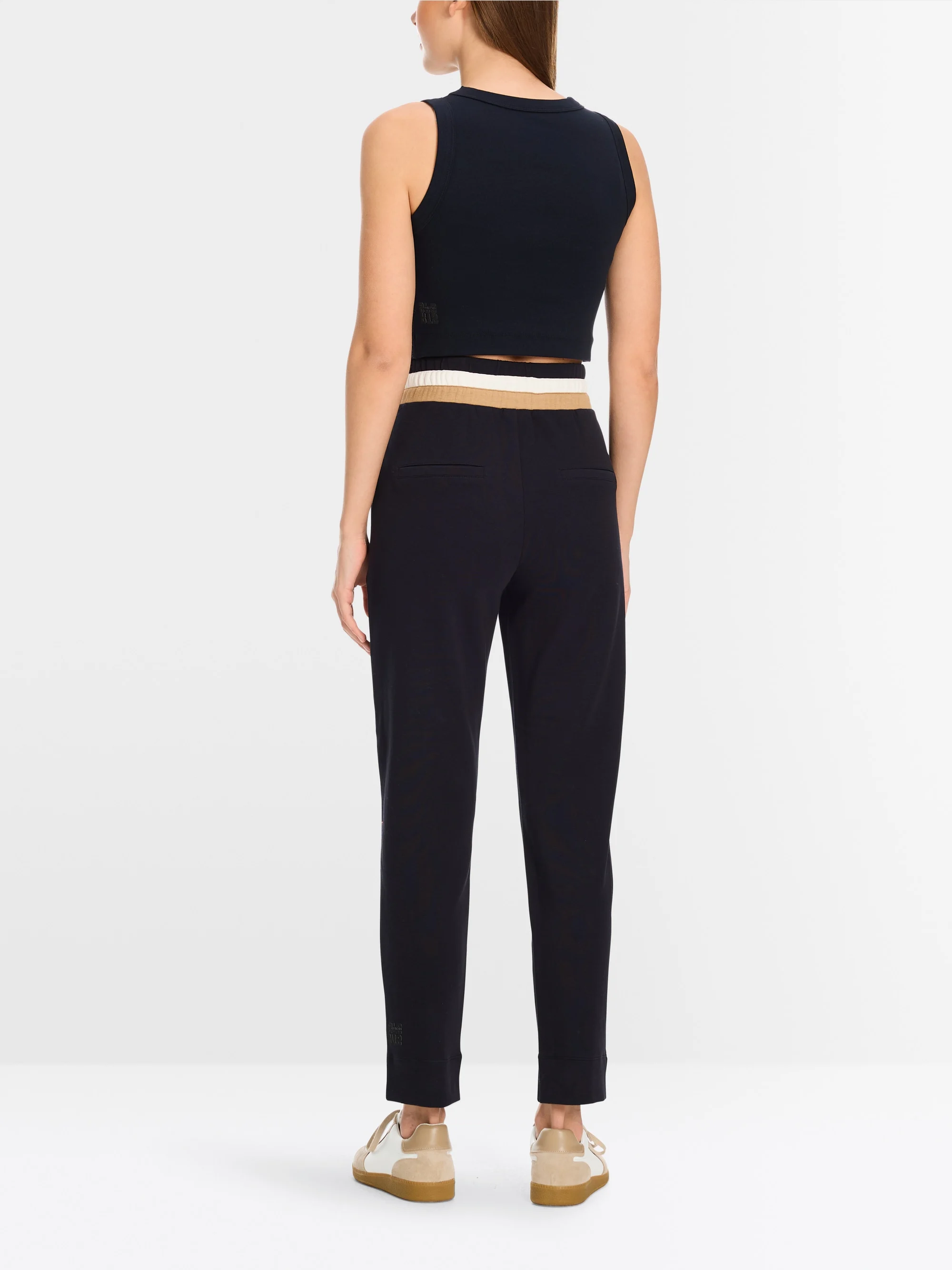 Marc-Cain Ankle-length jersey trousers – FOCHA