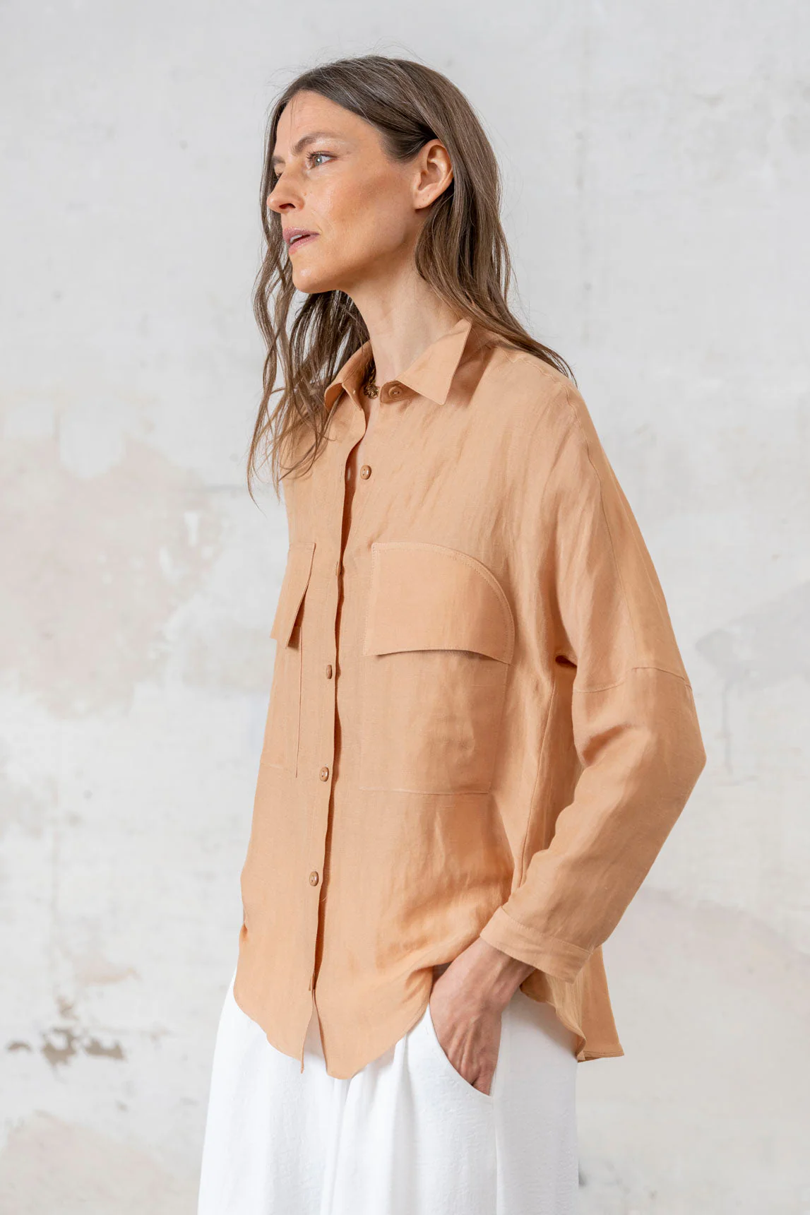 Rivera-spain Camisa Luserna camel