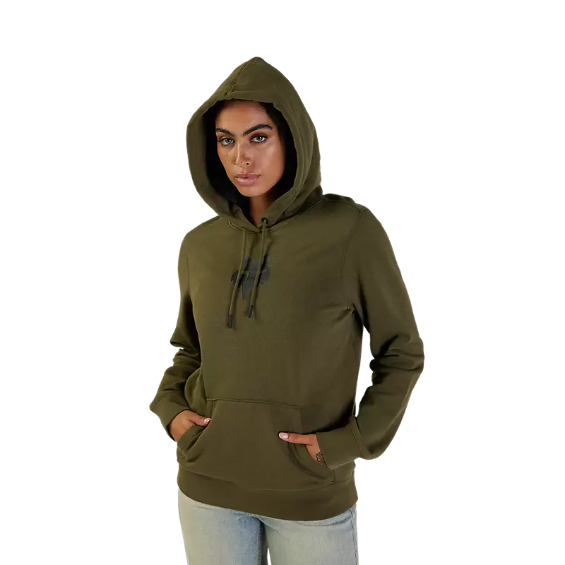 Womens Fox Head Pullover Hoodie