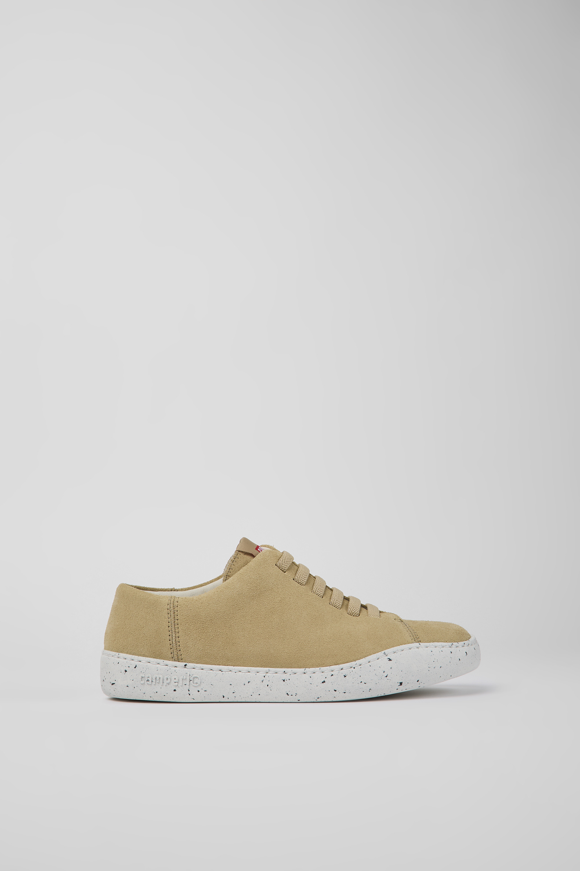 Peu Touring - Beige nubuck sneakers for women