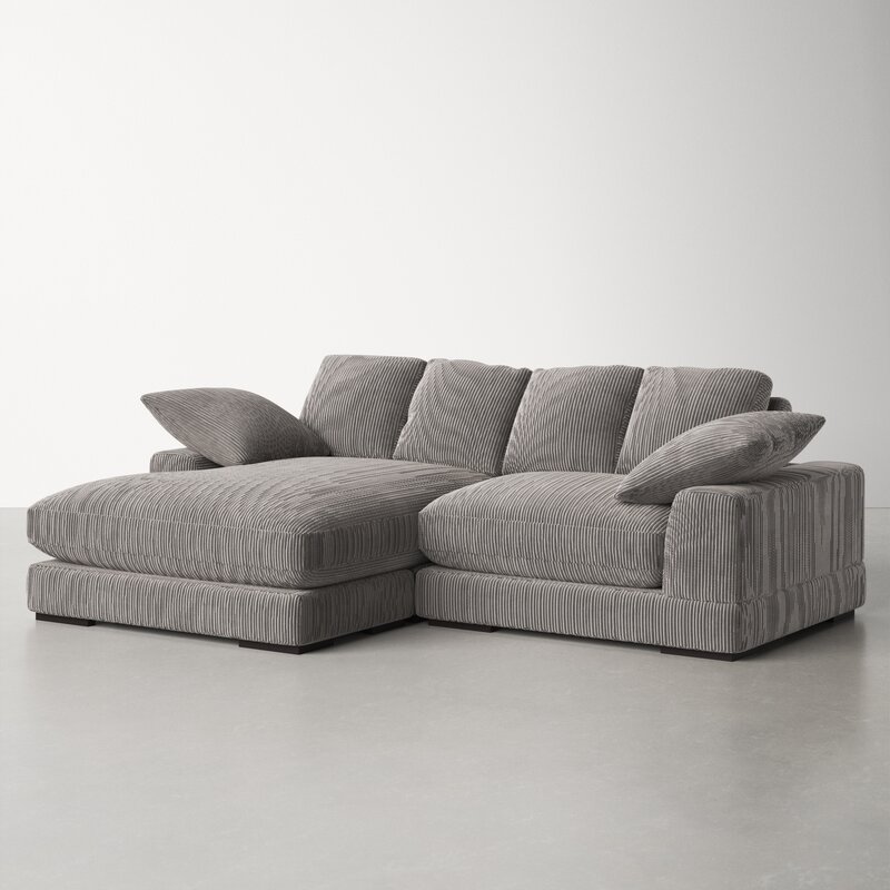 106��� Wide Reversible Sofa & Chaise