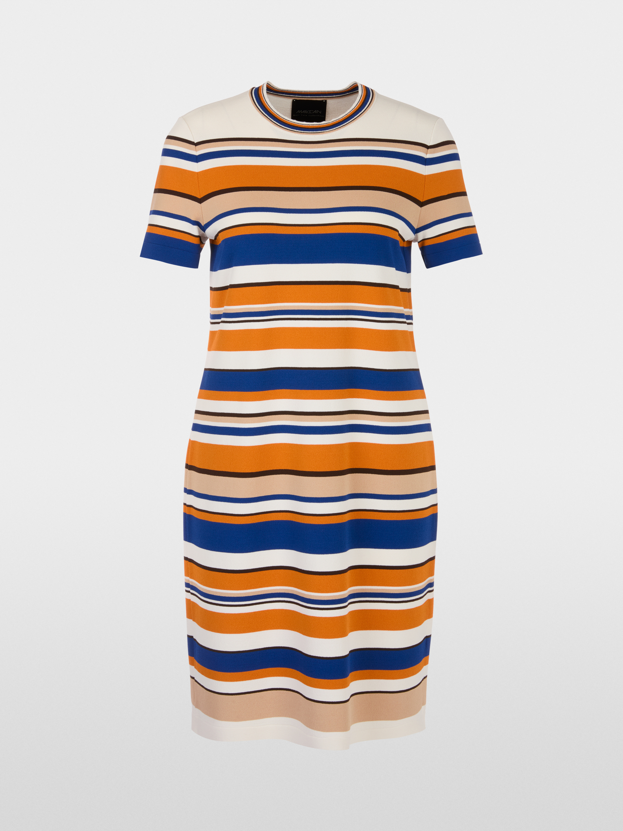 Marc-Cain Rethink Together striped dress