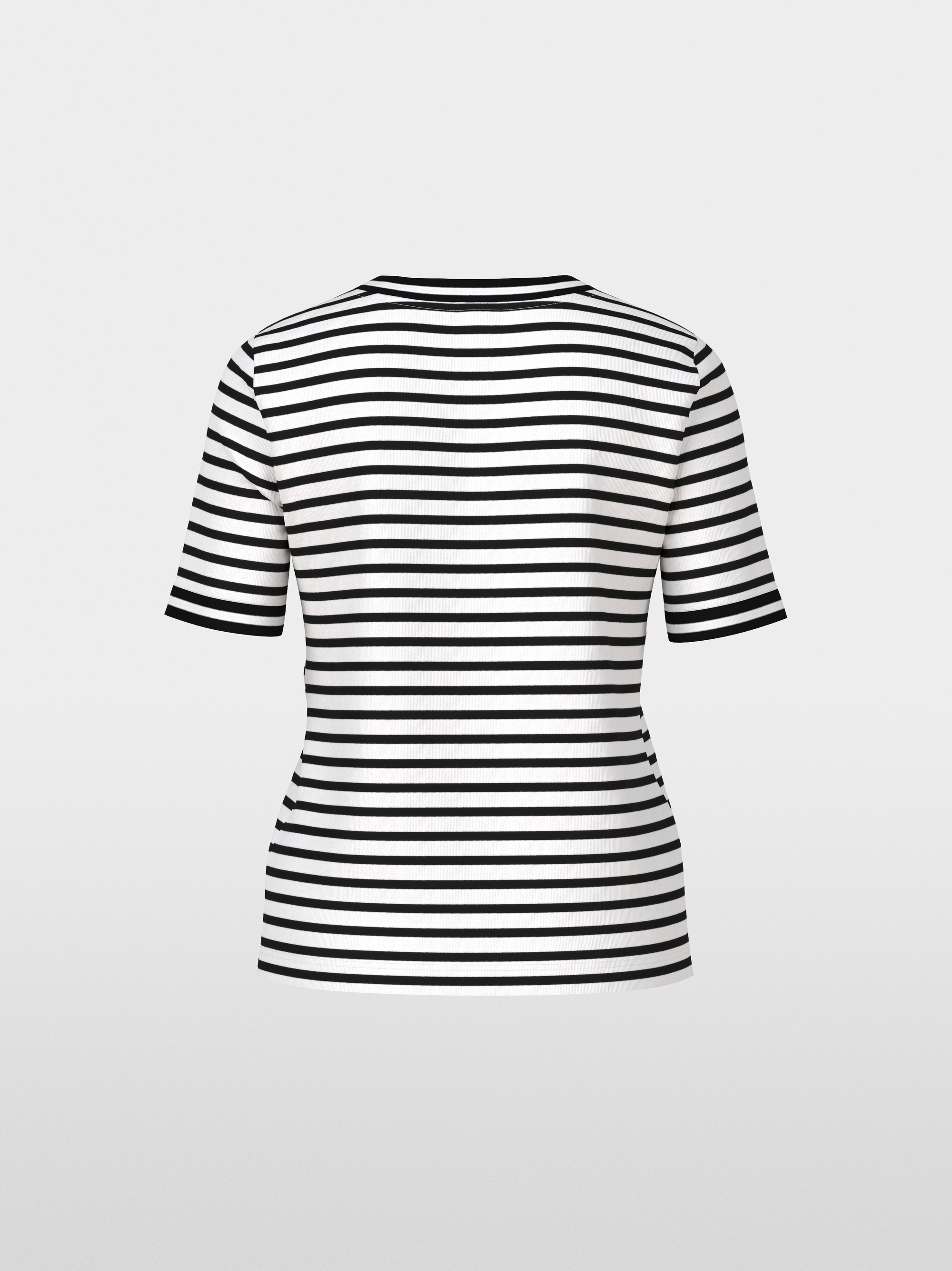 Marc-Cain Striped ribbed T-shirt