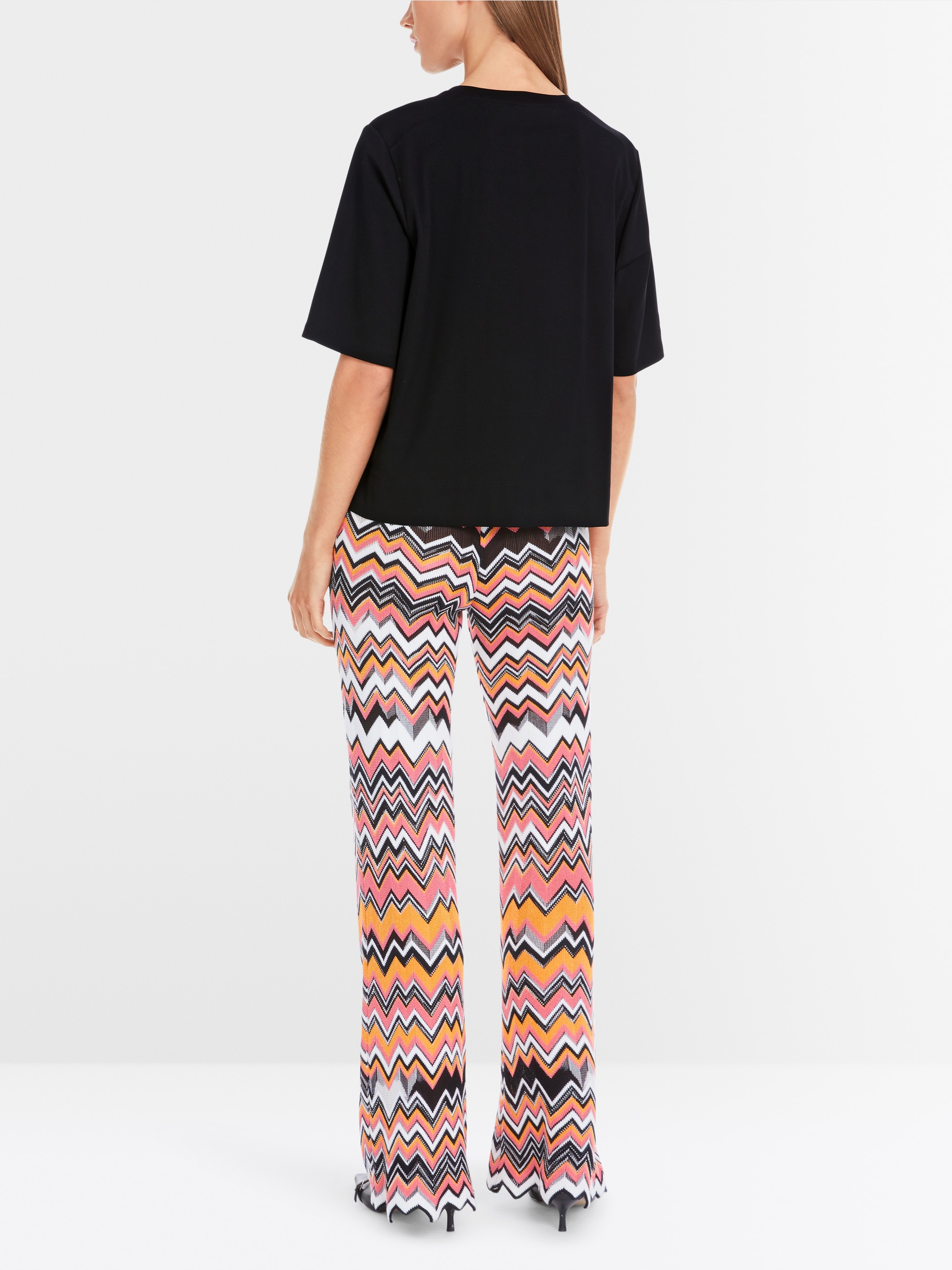 Marc-Cain T-Shirt with Delicate Lace