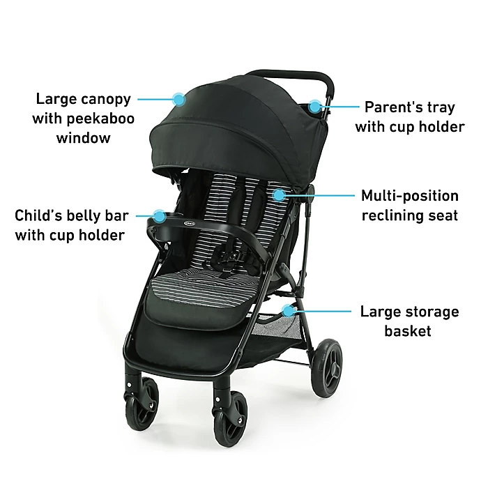 Graco NimbleLite Stroller in Hailey