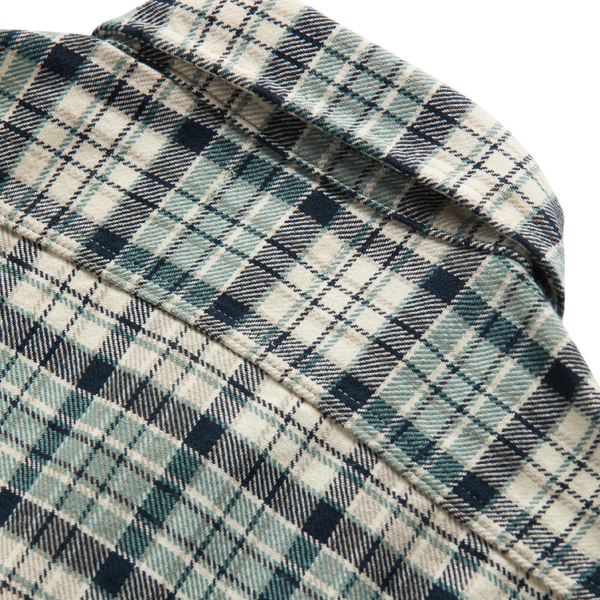 The Ledge Shirt in Blue Plaid