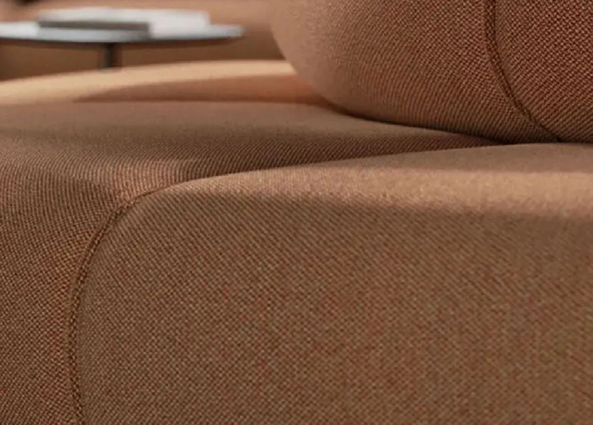 Casa Padrino sof¨¢ de lujo marr¨®n 360 x 180 x A. 72 cm - Sof¨¢ modular de hotel de 6 piezas - Sof¨¢ de sal¨®n - Muebles de sal¨®n - Muebles de hotel - Muebles de lujo