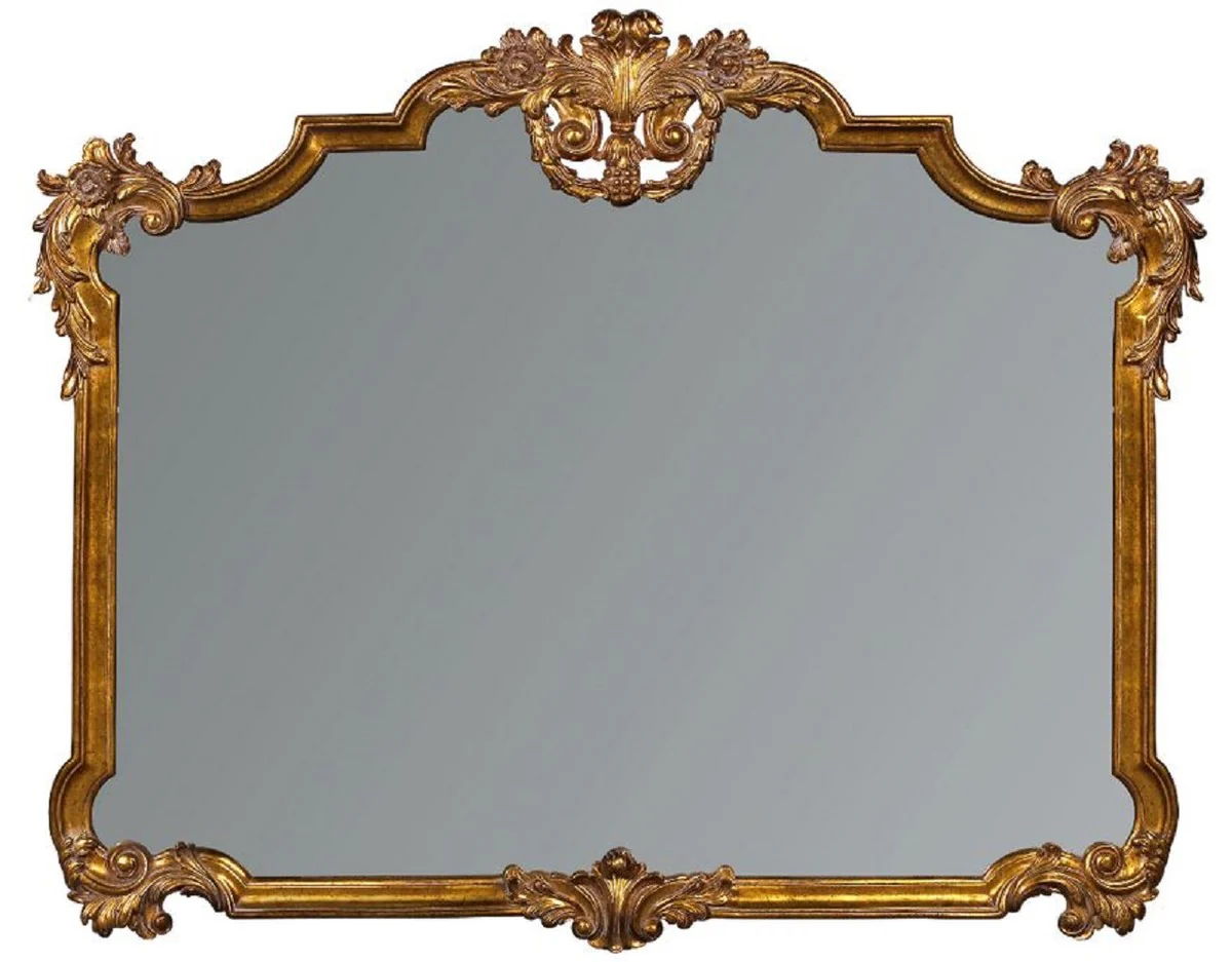 Casa Padrino espejo barroco de lujo oro antiguo - Magn¨ªfico espejo de pared de estilo barroco - Espejo de armario estilo antiguo - Espejo de sal¨®n - Accesorios de decoraci¨®n barroco