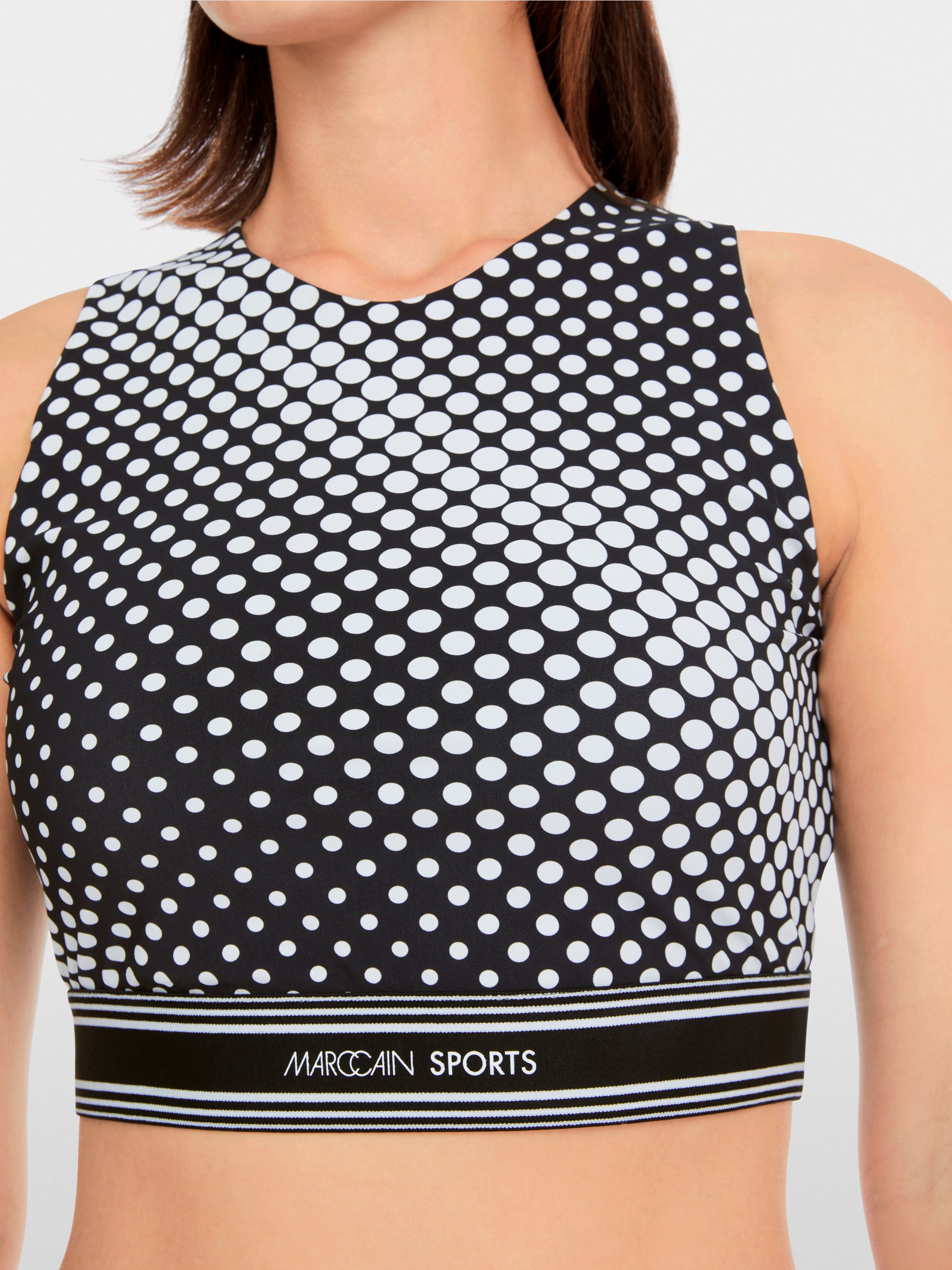 Marc-Cain Sporty top with graphic design