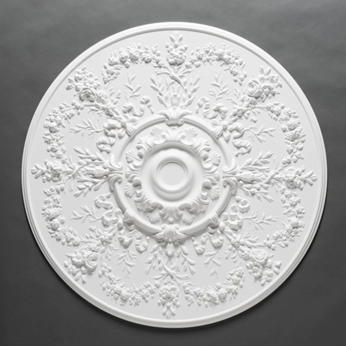 Casa Padrino stucco rose 95.2 x 95.2 cm ceiling Plaster ceiling rose stucco rosette Wall rosette Baroque Nouveau