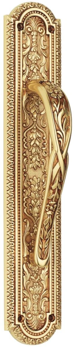 Casa Padrino Conjunto de Manija de Puerta Art Nouveau Oro Franc¨¦s 6,5 x H. 35,2 cm - Accesorios de Hotel y Restaurante