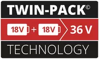 Battery 2x 18V 2,5Ah PXC-Twinpack CB