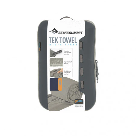 Sea to Summit Tek Towel S 40 x 80 cm verde lima - Toalla microfibra