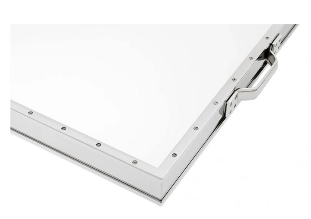 Casa Padrino luxury tray nickel plated 55 x 50 x H. 5 cm - Hotel Accessoires