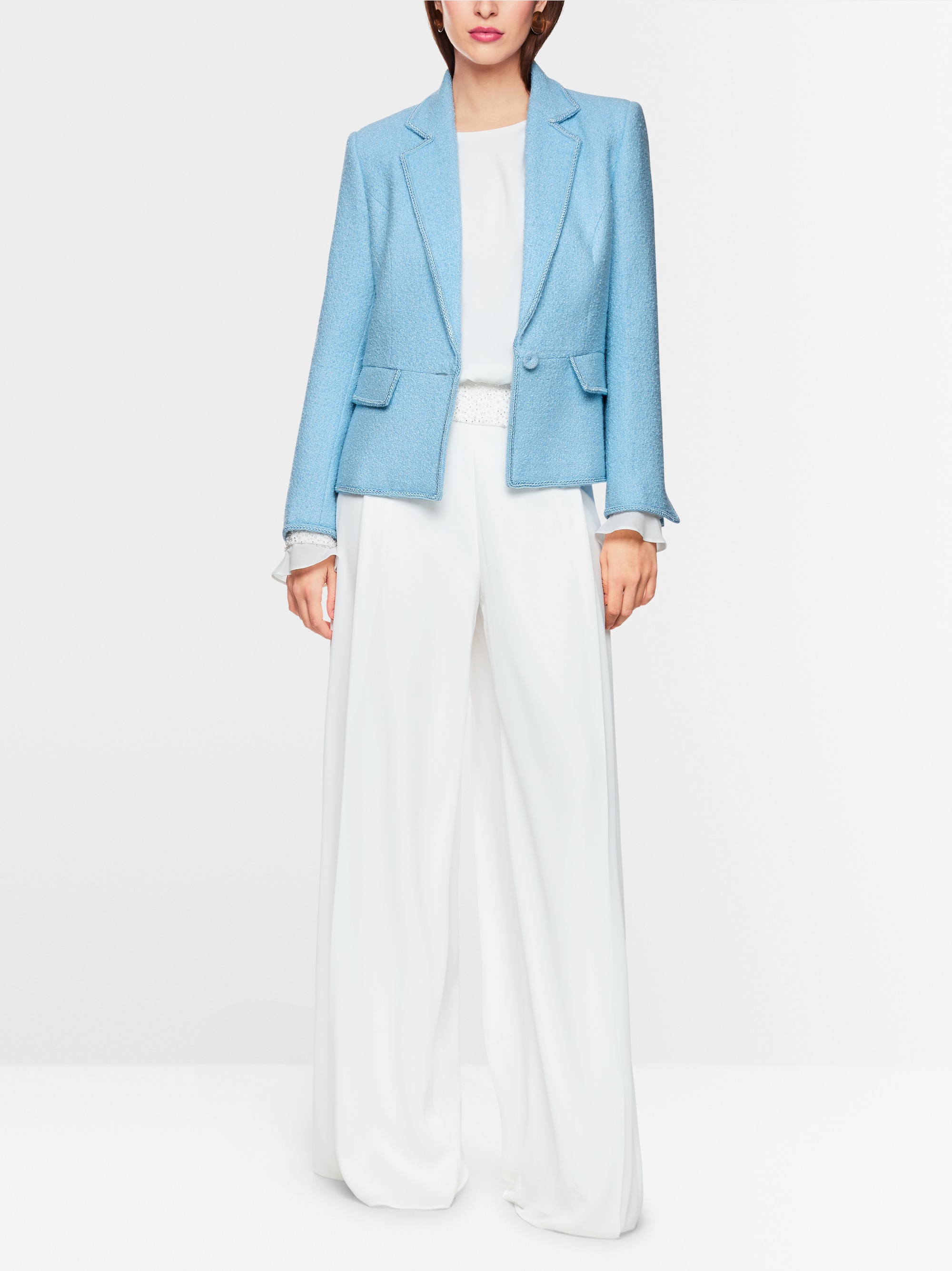 Marc-Cain Elegant bouclé blazer