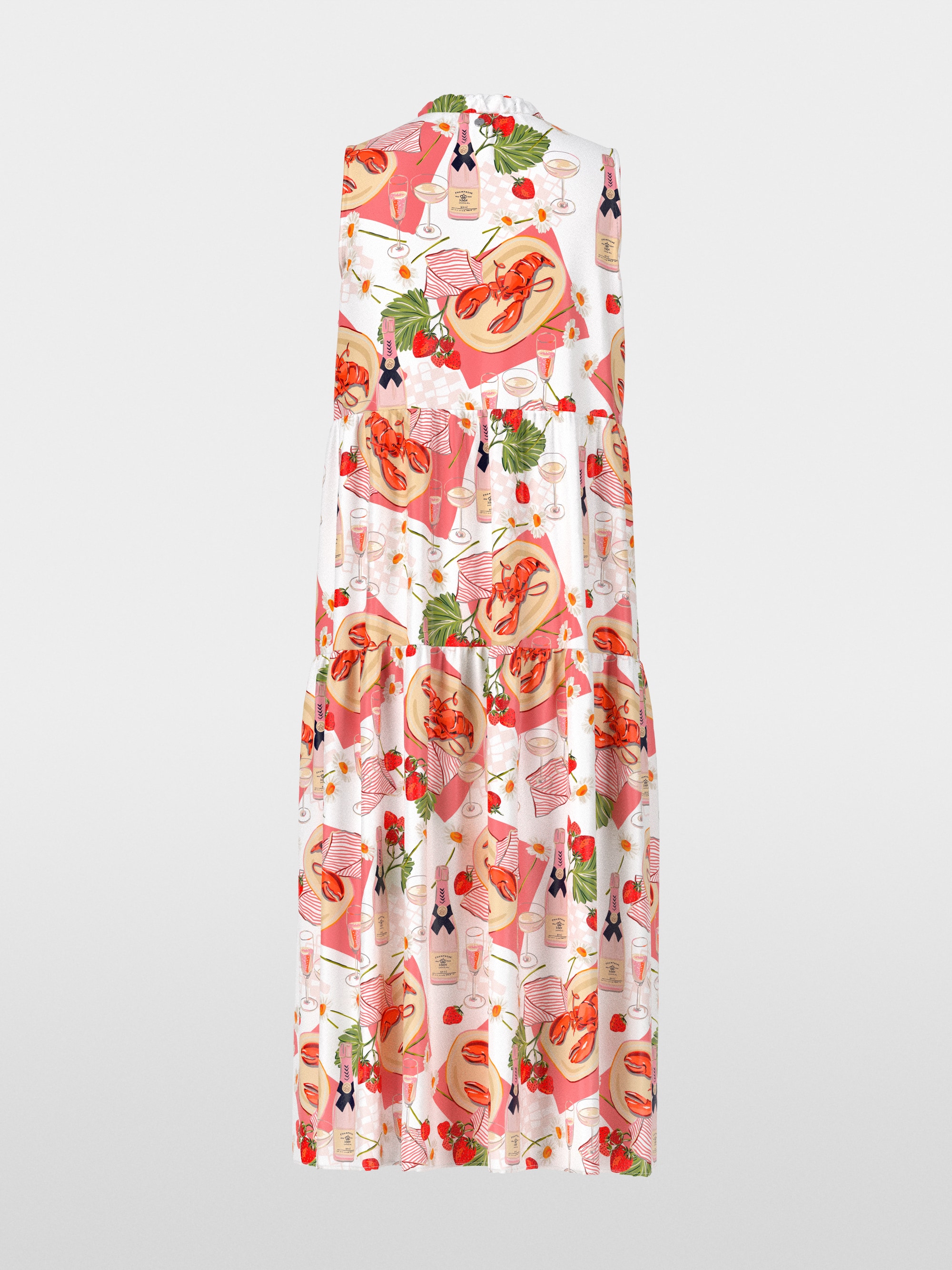 Marc-Cain Sleeveless mini dress with print