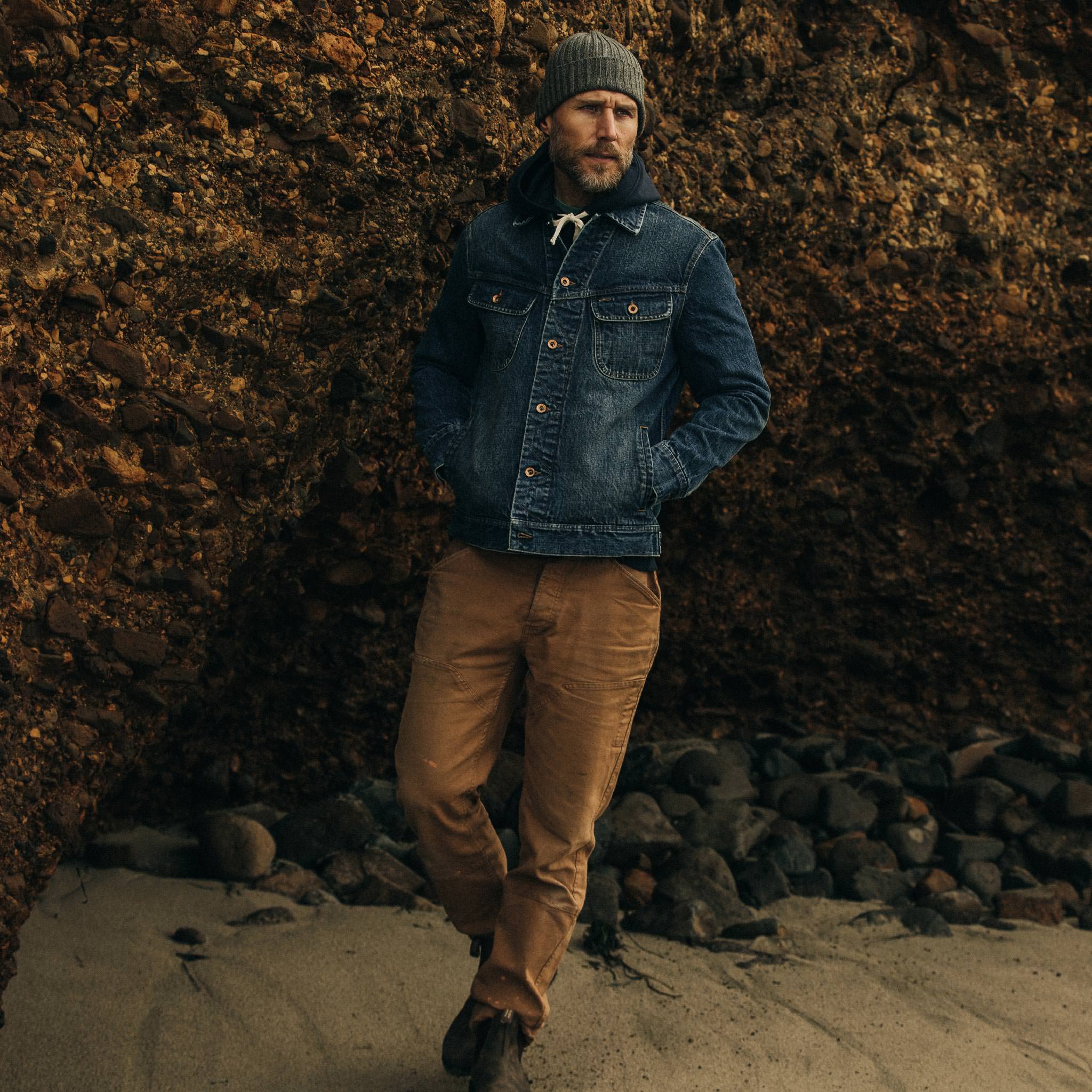 The Long Haul Jacket in Sawyer Wash Organic Selvage
