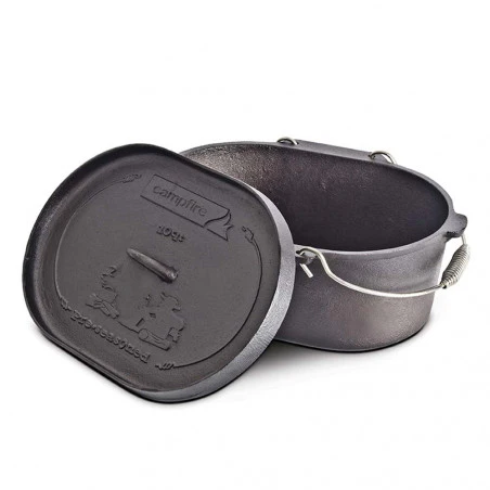 Cazuela de hierro fundido OZtrail HORNO HOLANDÉS 1,8L con tapa