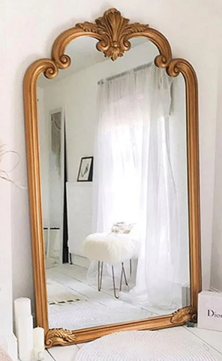 Casa Padrino espejo barroco de lujo cobre - Magn¨ªfico espejo de pared de estilo barroco italiano - Muebles de lujo hechos a mano en estilo barroco - Hecho en Italia - Magn¨ªficos muebles barrocos