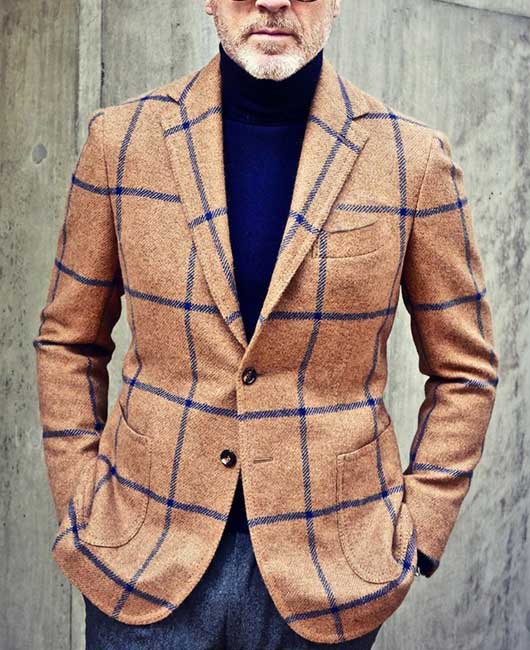 Single Breasted Buttoned Blazer