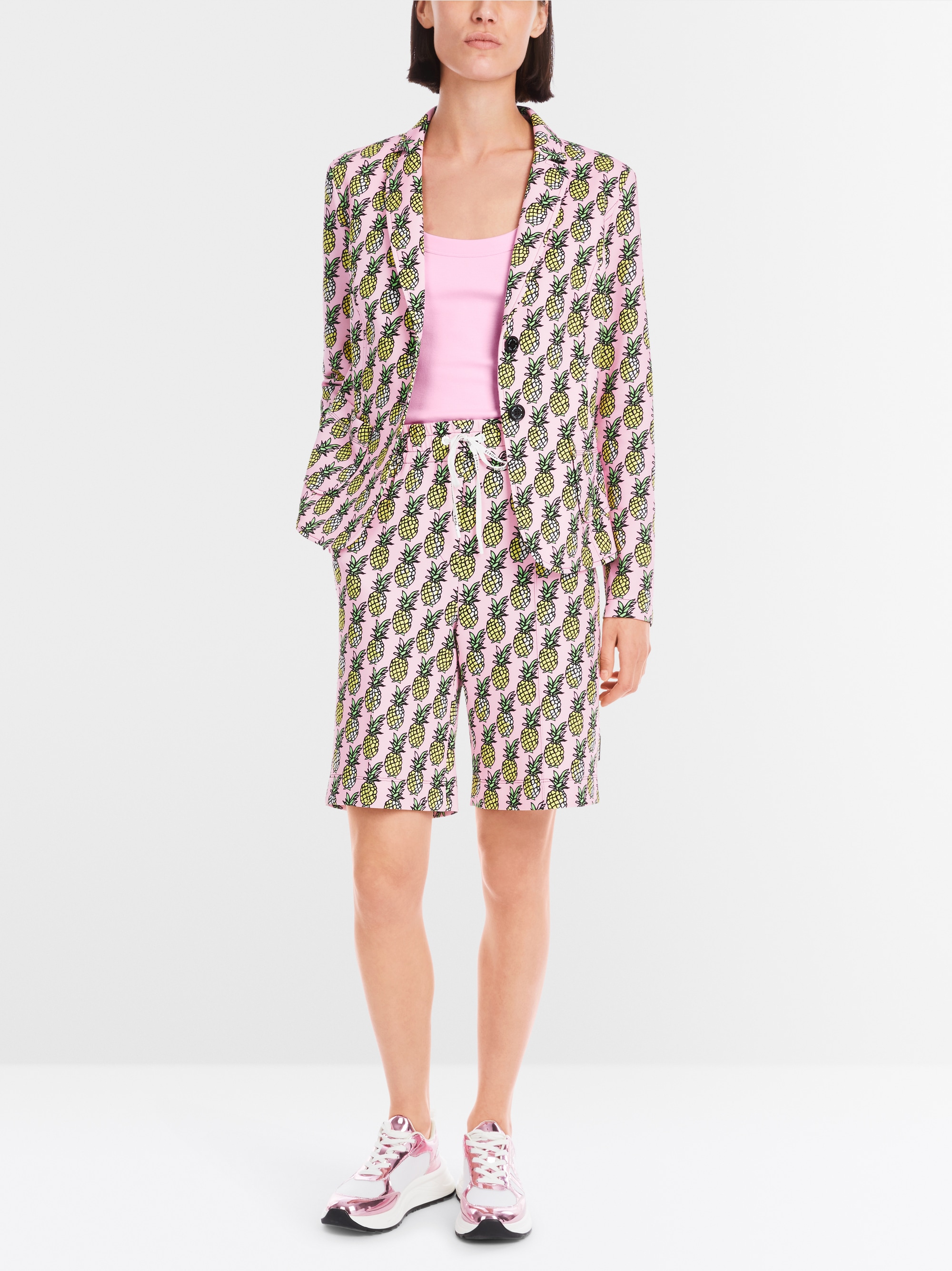 Marc-Cain Sleeveless top in cotton rib