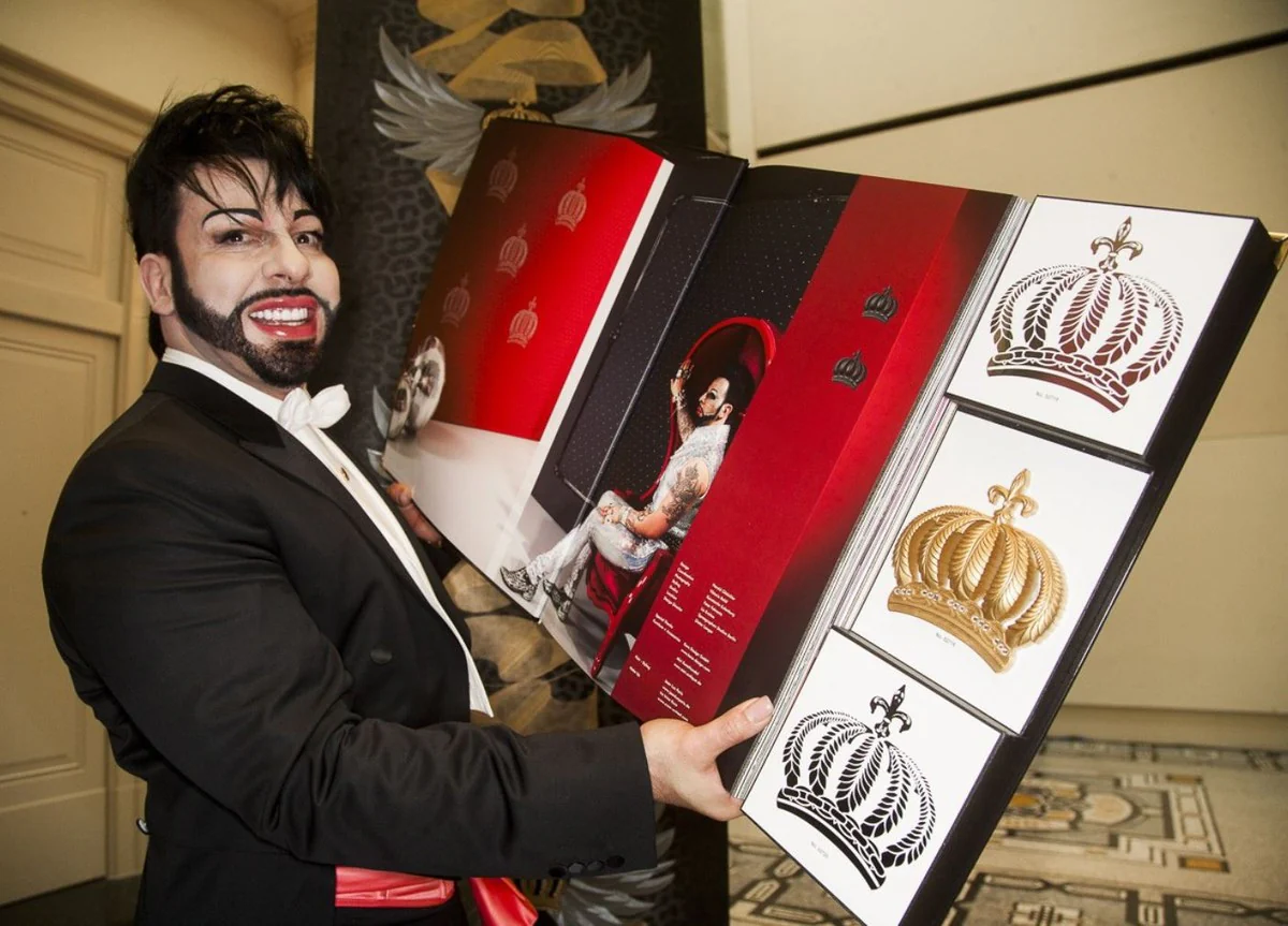 Harald Gl??ckler dise?ador barroco papel pintado no tejido hojas oro met¨¢lico / negro - Magn¨ªfico papel pintado de estilo barroco - Papel pintado barroco - Papeles pintados Harald Gl??ckler