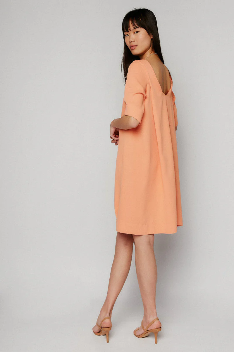 Rivera-spain Vestido Azucena albaricoque