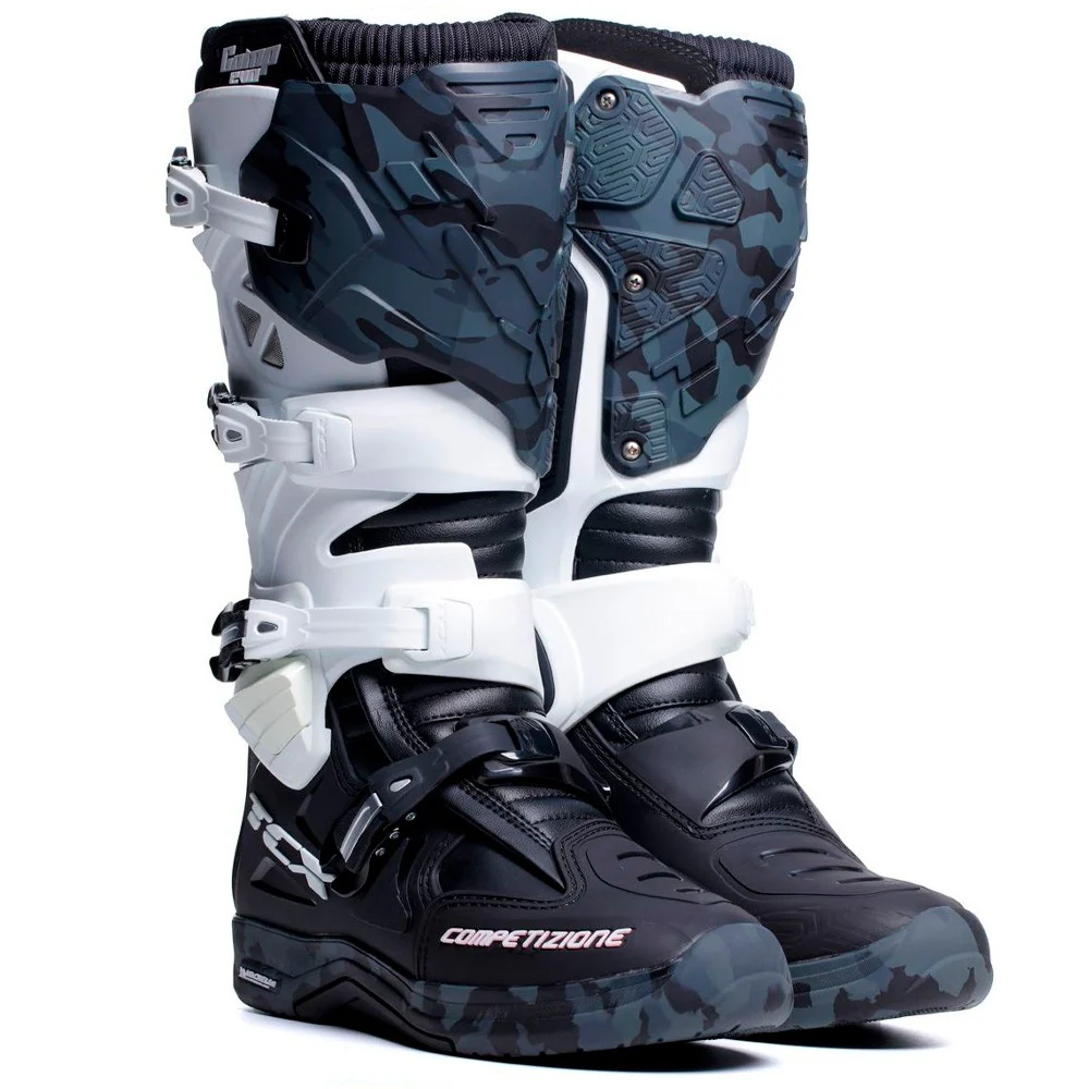BOTAS TCX COMP EVO 2 MICHELIN - NEGRO / BLANCO / GRIS