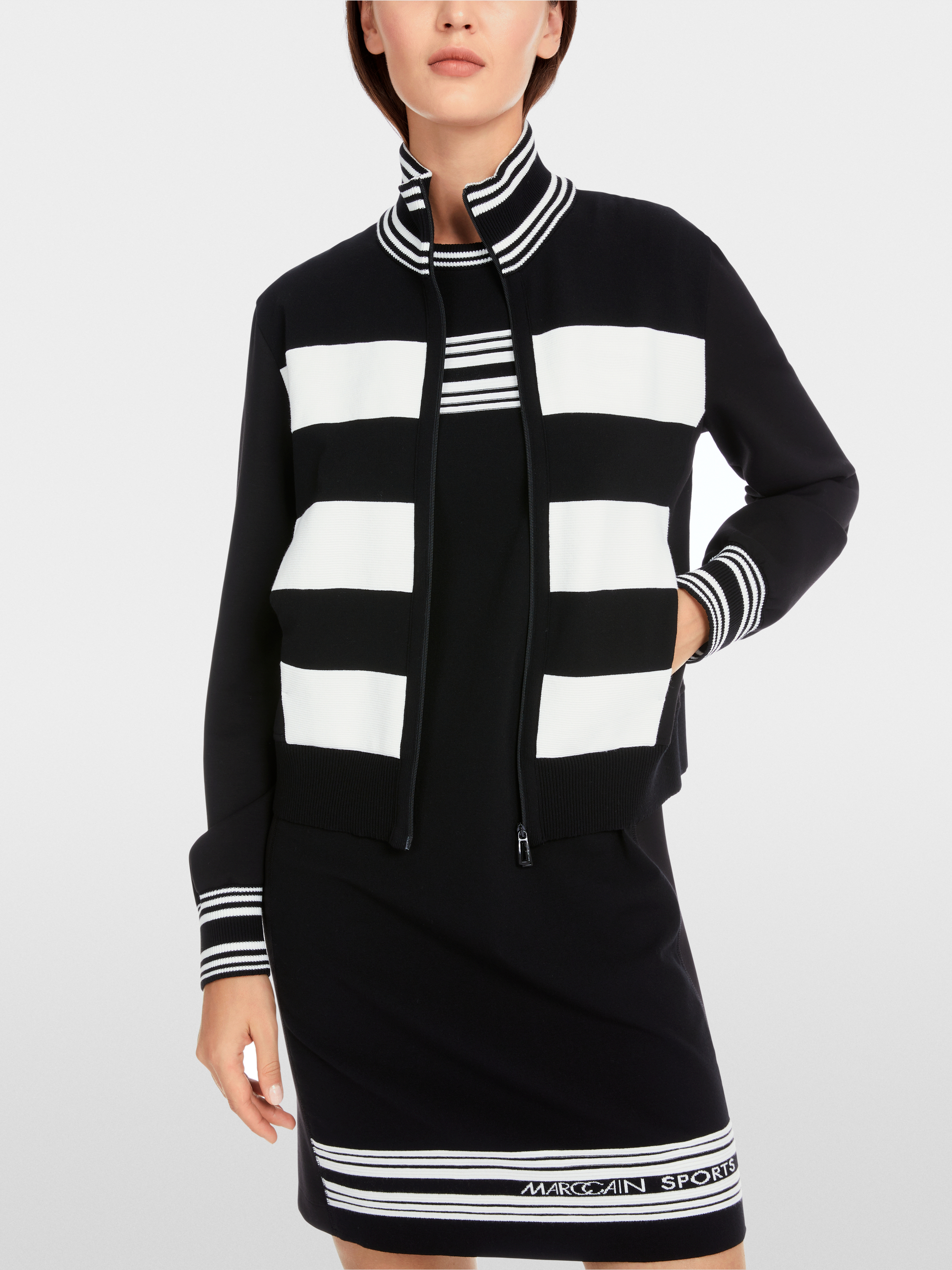 Marc-Cain Rethink Together sporty cardigan
